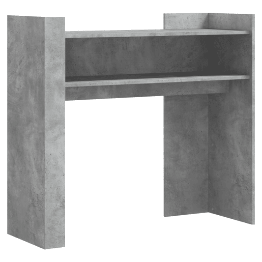 Mesa Consola - Mesa De Entrada 100x35x90 cm derivados de madeira cinzento cimento