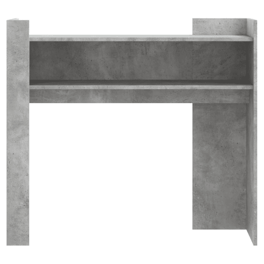 Mesa Consola - Mesa De Entrada 100x35x90 cm derivados de madeira cinzento cimento