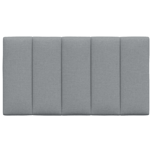 Almofadão de Cabeceira - Cabeceira de cama 80 cm tecido cinzento-claro