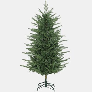 HOMCOM Árvore de Natal Artificial 150 cm Árvore de Natal com 1186 Ramos Densos Suporte Metálico Dobrável Montagem Fácil para Interior Verde