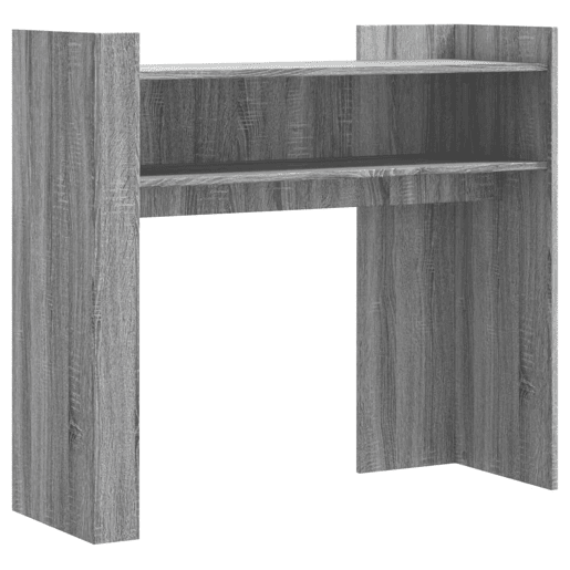 Mesa Consola - Mesa De Entrada 100x35x90 cm derivados de madeira cinzento sonoma