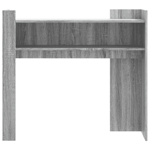 Mesa Consola - Mesa De Entrada 100x35x90 cm derivados de madeira cinzento sonoma