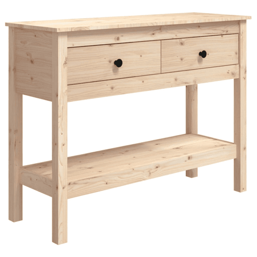 Mesa Consola - Mesa De Entrada 100x35x75 cm madeira de pinho maciço
