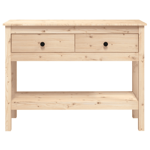 Mesa Consola - Mesa De Entrada 100x35x75 cm madeira de pinho maciço