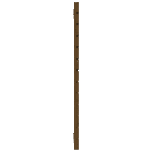 Cabeceira - Cabeceira de cama de parede 166x3x91,5 cm pinho maciço castanho-mel