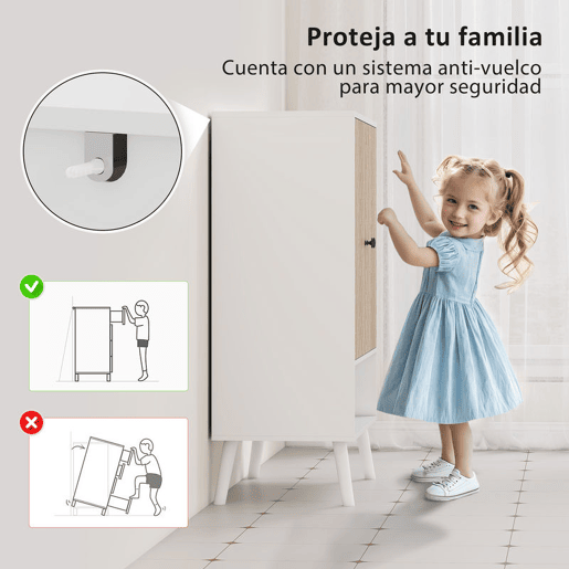 HOMCOM Sapateira de 2 Portas com Desenho em Espiga Sapateira para Entrada com Prateleiras Ajustáveis Compartimento Aberto para 15 Pares de Sapatos 75x35x97 cm Branco e Madeira