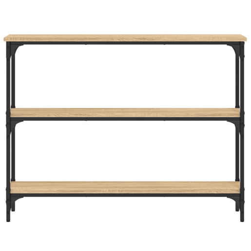 Mesa Consola - Mesa De Entrada 100x22,5x75cm derivados de madeira carvalho sonoma Mesa Consola - Mesa De Entrada 100x22,5x75cm derivados de madeira carvalho sonoma