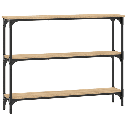 Mesa Consola - Mesa De Entrada 100x22,5x75cm derivados de madeira carvalho sonoma Mesa Consola - Mesa De Entrada 100x22,5x75cm derivados de madeira carvalho sonoma