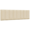 Almofadão de Cabeceira - Cabeceira de cama 160 cm tecido creme