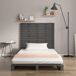 Cabecero cama - Mueble cabecero 141 Cabecero cama - Mueble cabecero 141 Gris