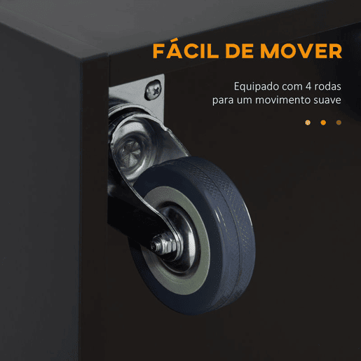 HOMCOM Ilha de Cozinha com Rodas Carrinho de Cozinha com Bancada de Aço Inoxidável 2 Gavetas 4 Portas 2 Prateleiras Ajustáveis Suporte para Especiarias e Toalheiro 145x45x93 cm Preto HOMCOM Ilha de Cozinha com Rodas Carrinho de Cozinha com Bancada de Aço Inoxidável 2 Gavetas 4 Portas 2 Prateleiras Ajustáveis Suporte para Especiarias e Toalheiro 145x45x93 cm Preto