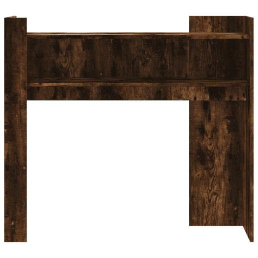Mesa Consola - Mesa De Entrada 100x35x90 cm derivados de madeira carvalho fumado
