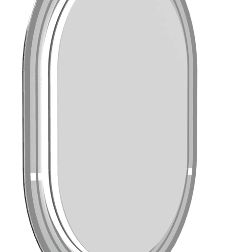 kleankin Espelho Casa de Banho com Iluminação 70x50 cm Espelho de Parede com 3 Cores de Luz Brilho Ajustável Função Anti-Embaciamento Função Memória Interruptor Tátil IP44 Hotizontal ou Vertical