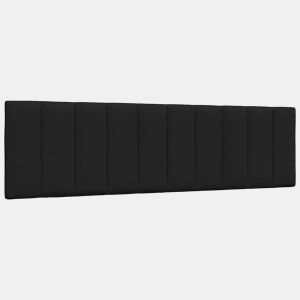 Almofadão de Cabeceira - Cabeceira de cama 180 cm tecido preto