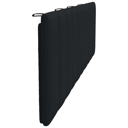 Almofadão de Cabeceira - Cabeceira de cama 180 cm tecido preto