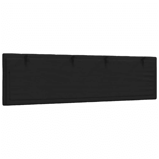 Almofadão de Cabeceira - Cabeceira de cama 180 cm tecido preto