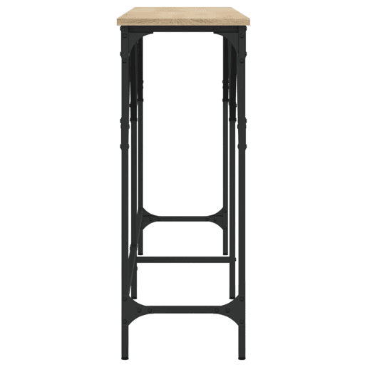 Mesa Consola - Mesa De Entrada 180x29x75 cm derivados de madeira carvalho sonoma