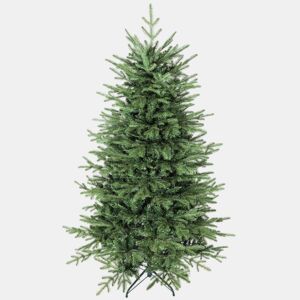 HOMCOM Árvore de Natal Artificial 180 cm Árvore de Natal com 1794 Ramos Densos Suporte Metálico Dobrável Montagem Fácil para Interior Verde