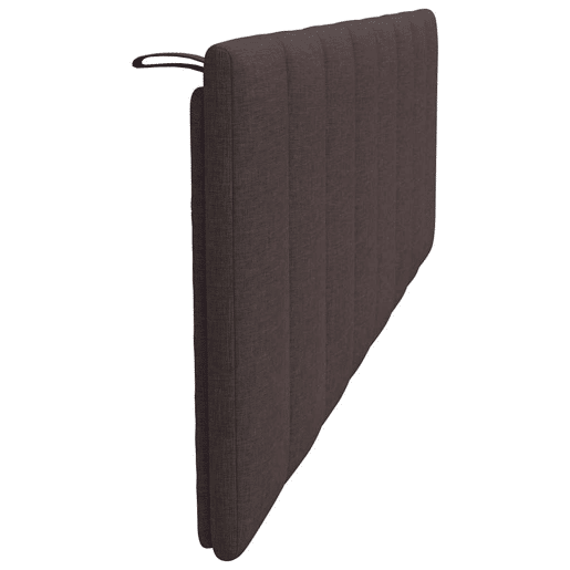 Almofadão de Cabeceira - Cabeceira de cama 160 cm tecido castanho-escuro Almofadão de Cabeceira - Cabeceira de cama 160 cm tecido castanho-escuro