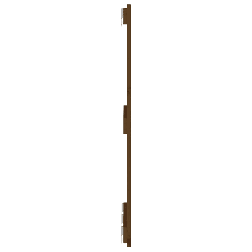 Cabeceira - Cabeceira de cama de parede 166x3x90 cm pinho maciço castanho-mel