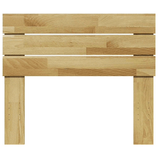 Cabeceira - Cabeceira de cama 90 cm Carvalho de madeira maciça