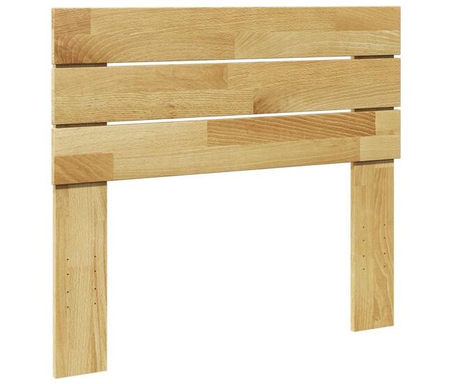 Cabecero cama - Mueble cabecero 75 cm madera maciza roble