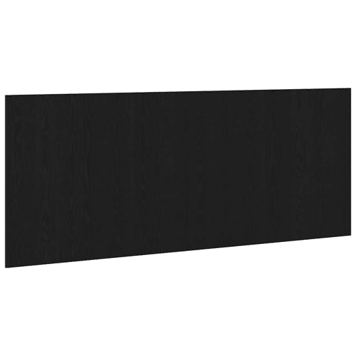 Cabeceira - Cabeceira de cama Preto Carvalho 200x1,5x80 cm Madeira Reforçada