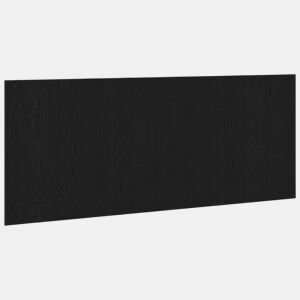 Cabeceira - Cabeceira de cama Preto Carvalho 200x1,5x80 cm Madeira Reforçada