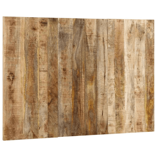 Cabeceira - Cabeceira de cama 120 cm madeira de mangueira áspera maciça