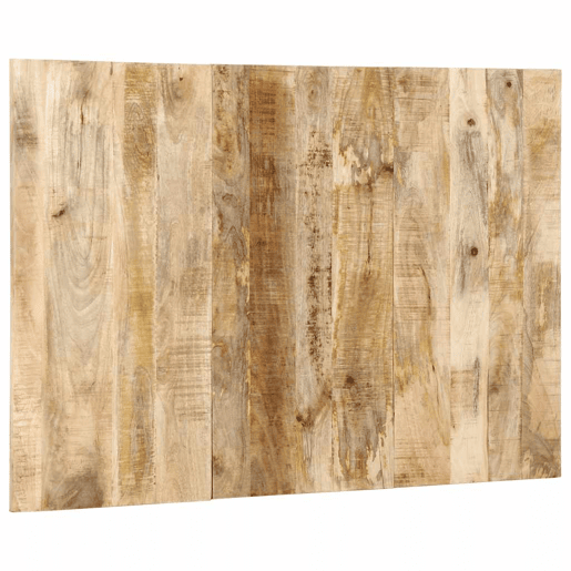 Cabeceira - Cabeceira de cama 120 cm madeira de mangueira áspera maciça