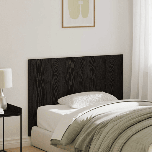 Cabeceira - Cabeceira de cama Carvalho Preto 120x1,5x80 cm Madeira Engineered Cabeceira - Cabeceira de cama Carvalho Preto 120x1,5x80 cm Madeira Engineered