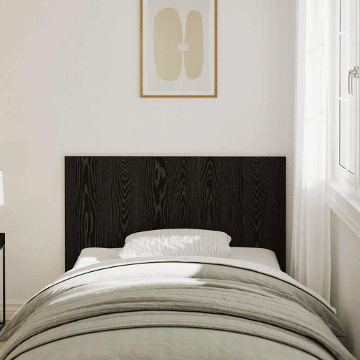 Cabeceira - Cabeceira de cama Carvalho Preto 120x1,5x80 cm Madeira Engineered Cabeceira - Cabeceira de cama Carvalho Preto 120x1,5x80 cm Madeira Engineered