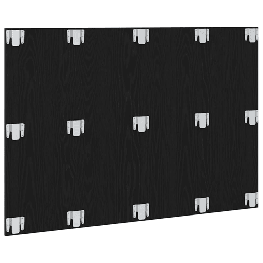 Cabeceira - Cabeceira de cama Carvalho Preto 120x1,5x80 cm Madeira Engineered Cabeceira - Cabeceira de cama Carvalho Preto 120x1,5x80 cm Madeira Engineered