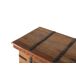 Baúl fabricado en madera reciclada con apertura superior Baúl fabricado en madera reciclada con apertura superior Multicolor