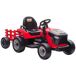 Tractor Eléctrico Infantil Plástico, Metal AIYAPLAY Tractor Eléctrico Infantil Plástico, Metal AIYAPLAY Rojo