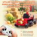 Tractor Eléctrico Infantil Plástico, Metal AIYAPLAY Tractor Eléctrico Infantil Plástico, Metal AIYAPLAY Rojo