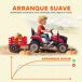 Tractor Eléctrico Infantil Plástico, Metal AIYAPLAY Tractor Eléctrico Infantil Plástico, Metal AIYAPLAY Rojo