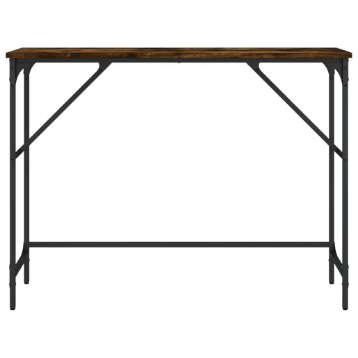 Mesa Consola - Mesa De Entrada 100x32x75 cm derivados de madeira carvalho fumado