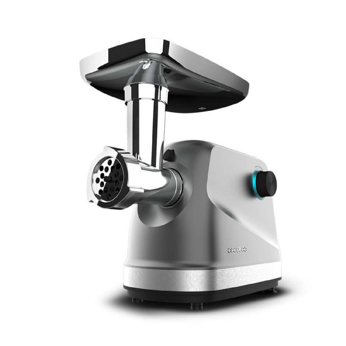 Picadora Cecotec Crusher 1400 Steel 1360W 3 placas + cuchilla inox