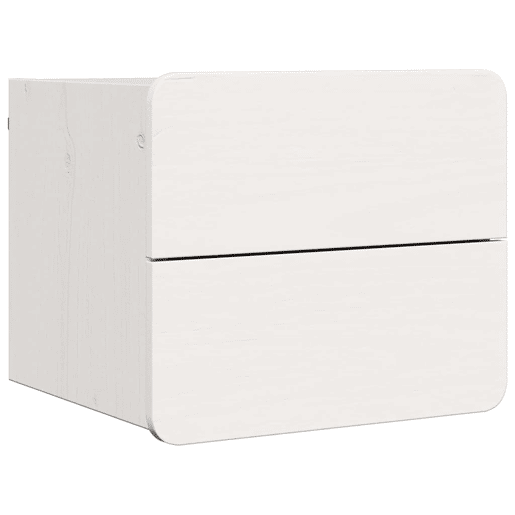 Mesa De Cabeceira - Mesinha De Cabeceira com gaveta Branco 39 x 34 x 33 cm