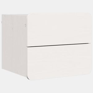 Mesa De Cabeceira - Mesinha De Cabeceira com gaveta Branco 39 x 34 x 33 cm
