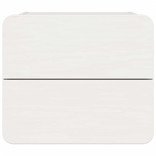 Mesa De Cabeceira - Mesinha De Cabeceira com gaveta Branco 39 x 34 x 33 cm