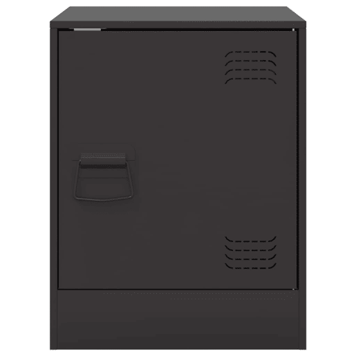 Mesa De Cabeceira - Mesinha De Cabeceira 34,5x39x44 cm aço preto