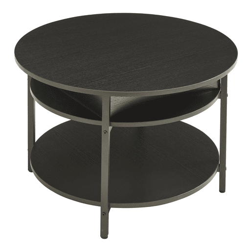Mesa de centro Kandas com tampo elevável 70x49 cm - Preto en.casa