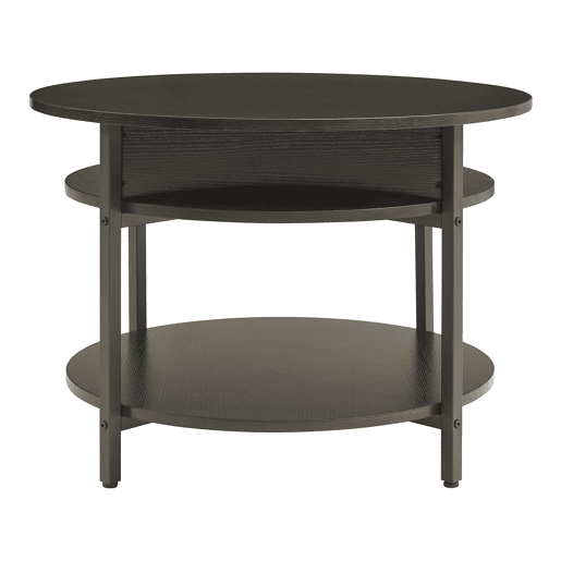 Mesa de centro Kandas com tampo elevável 70x49 cm - Preto en.casa