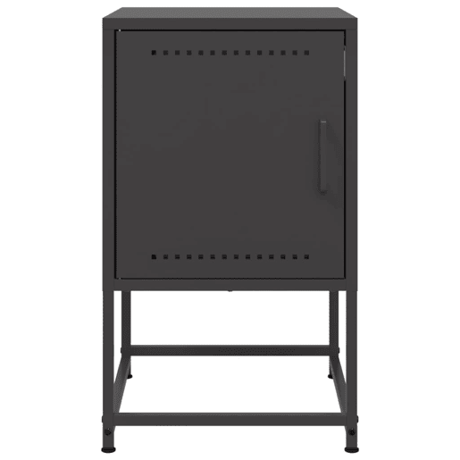 Mesa De Cabeceira - Mesinha De Cabeceira 36x39x60,5 cm aço preto