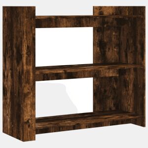 Mesa Consola - Mesa De Entrada 100x35x90 cm derivados de madeira carvalho fumado