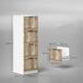 Cajonera de Oficina HOMCOM Cajonera de Oficina HOMCOM Blanco