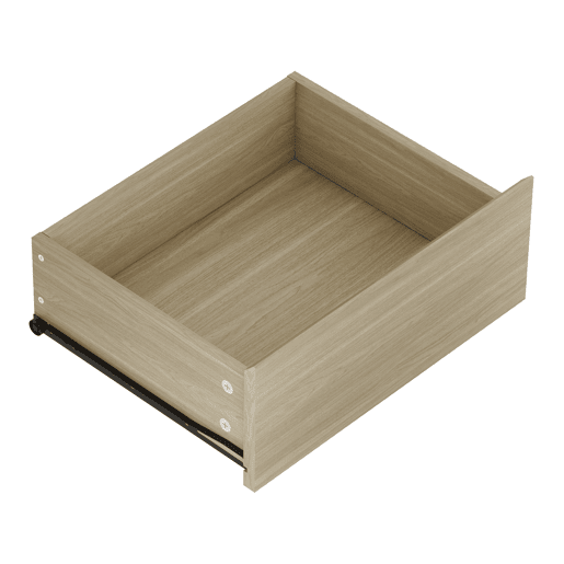 Aparador Kistiandi com 3 gavetas 77x120x40 cm - Efeito carvalho, claro en.casa