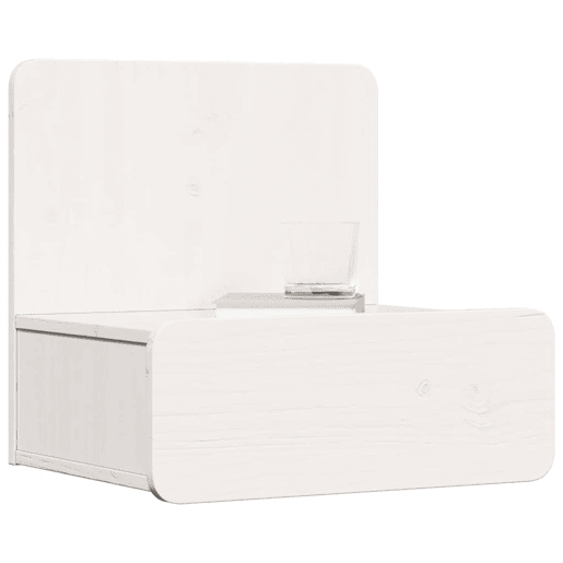 Mesa De Cabeceira - Mesinha De Cabeceira com gaveta Branco 44 x 32.5 x 40 cm